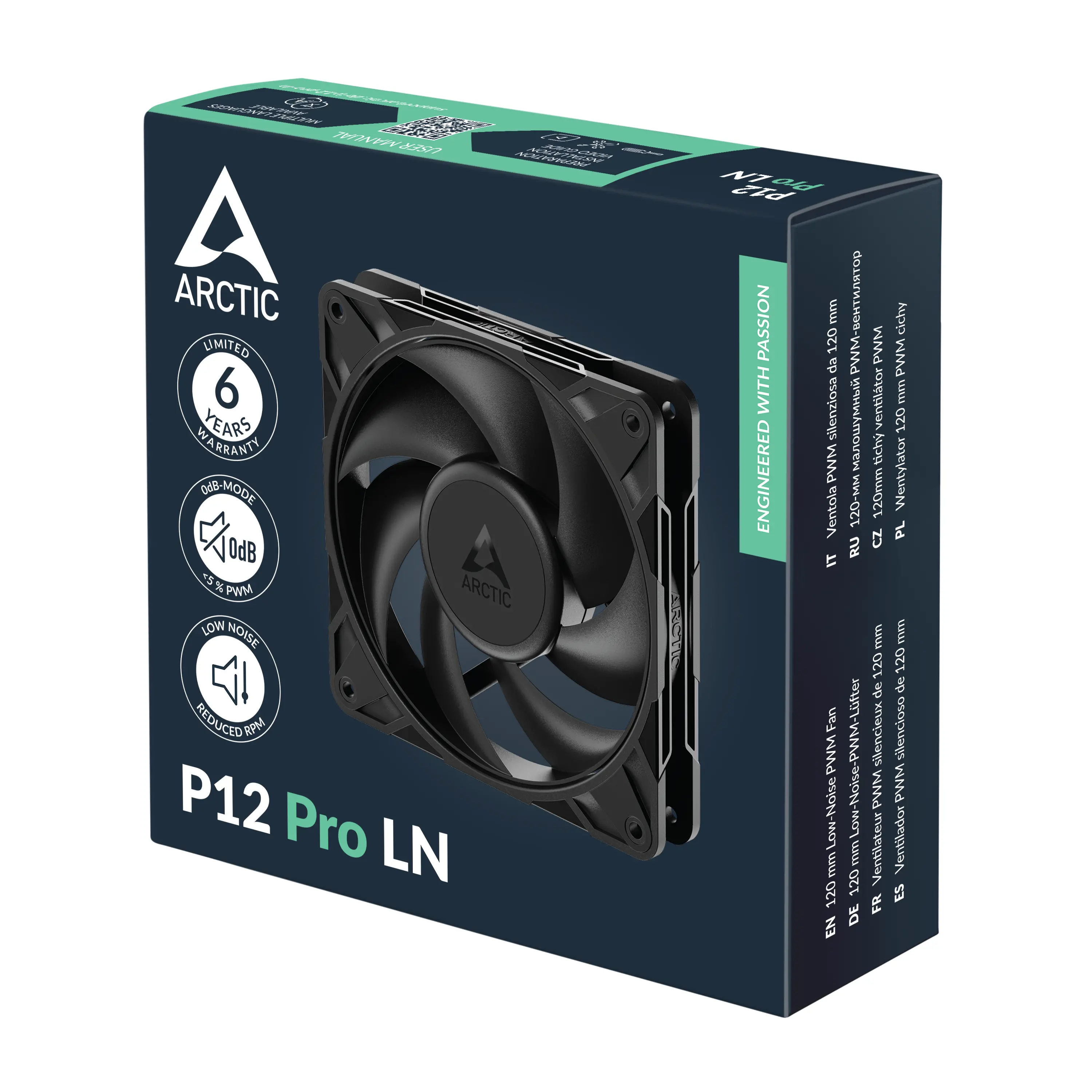 Вентилатор ARCTIC P12 Pro LN 120mm PWM - image 5