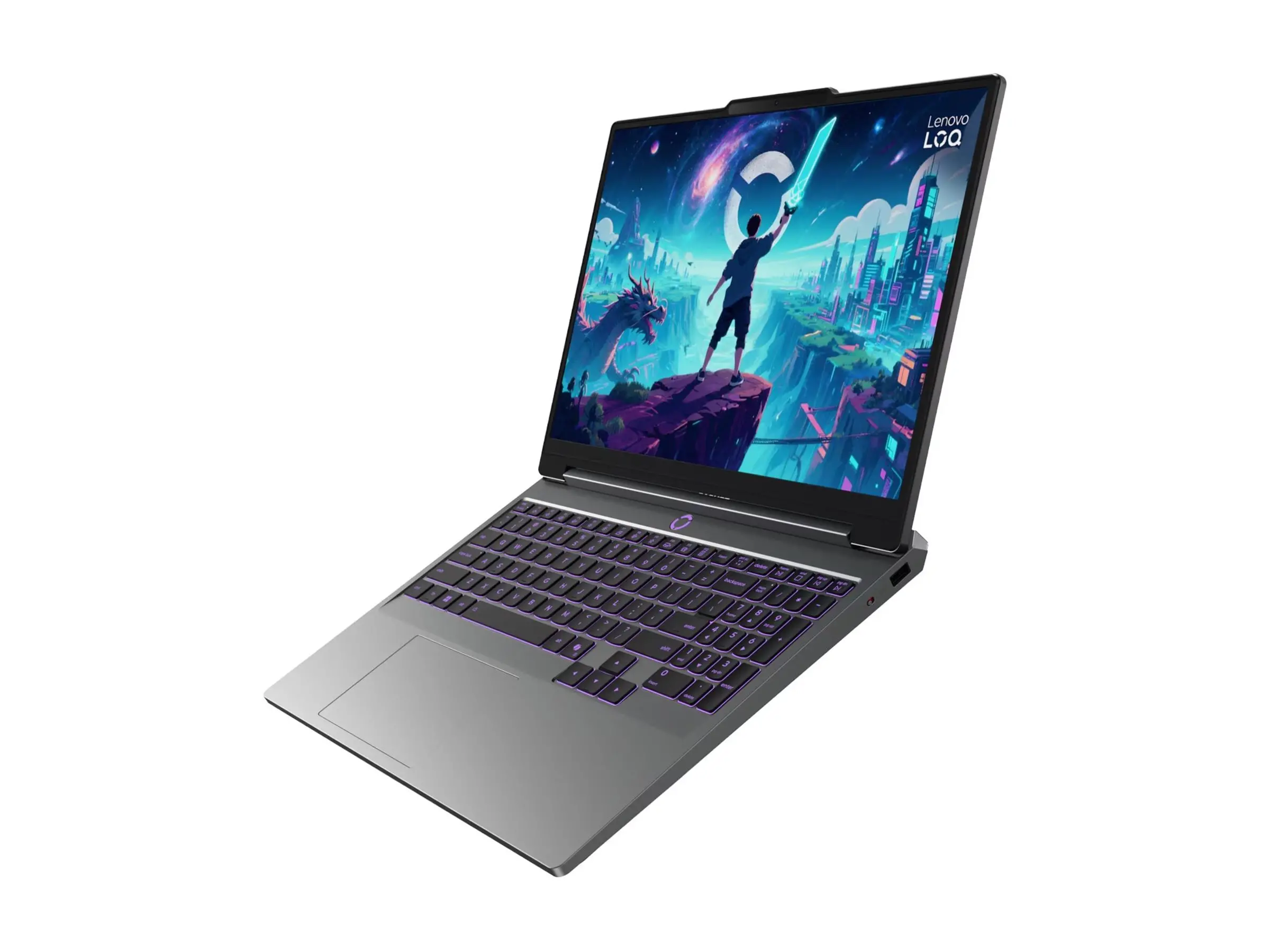 LENOVO LOQ Intel Core Ultra 7 355 15.3inch WUXGA AG 165Hz 16GB DDR5 512GB PCIe RTX5050 8GB NoOS Luna Grey 3y - image 1