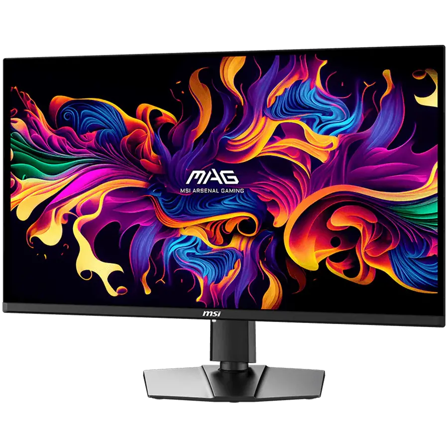 MSI MAG 321UP QD-OLED Gaming Monitor, 31.5" 165Hz, UHD (3840x2160) 16:9, QD-OLED Anti-Reflection, 0.03ms, 250nits, 1500000:1, 178/178, AMD FreeSync Premium Pro, DisplayHDR True Black 400, Adjustable Stand, 1x DP, 2xHDMI, 1xType-C, 1xHeadphone out, 3Y - image 1