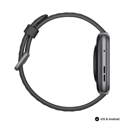 Часовник, Huawei Watch Fit 5 Niki-B19F Black + Huawei Freebuds SE 4 ANC, White - image 4