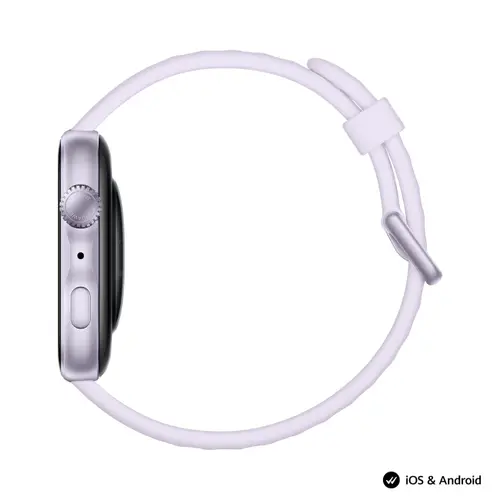 Часовник, Huawei Watch Fit 5 Niki-B19F Purple + Huawei Freebuds SE 4 ANC, White - image 2