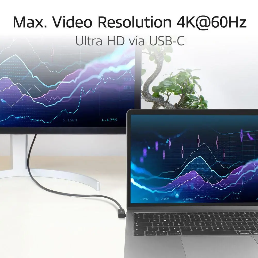ACT Кабел USB-C - USB-C, 10Gbps, 60W, 1 m, конектори 90° left/right, up/down angled - image 4