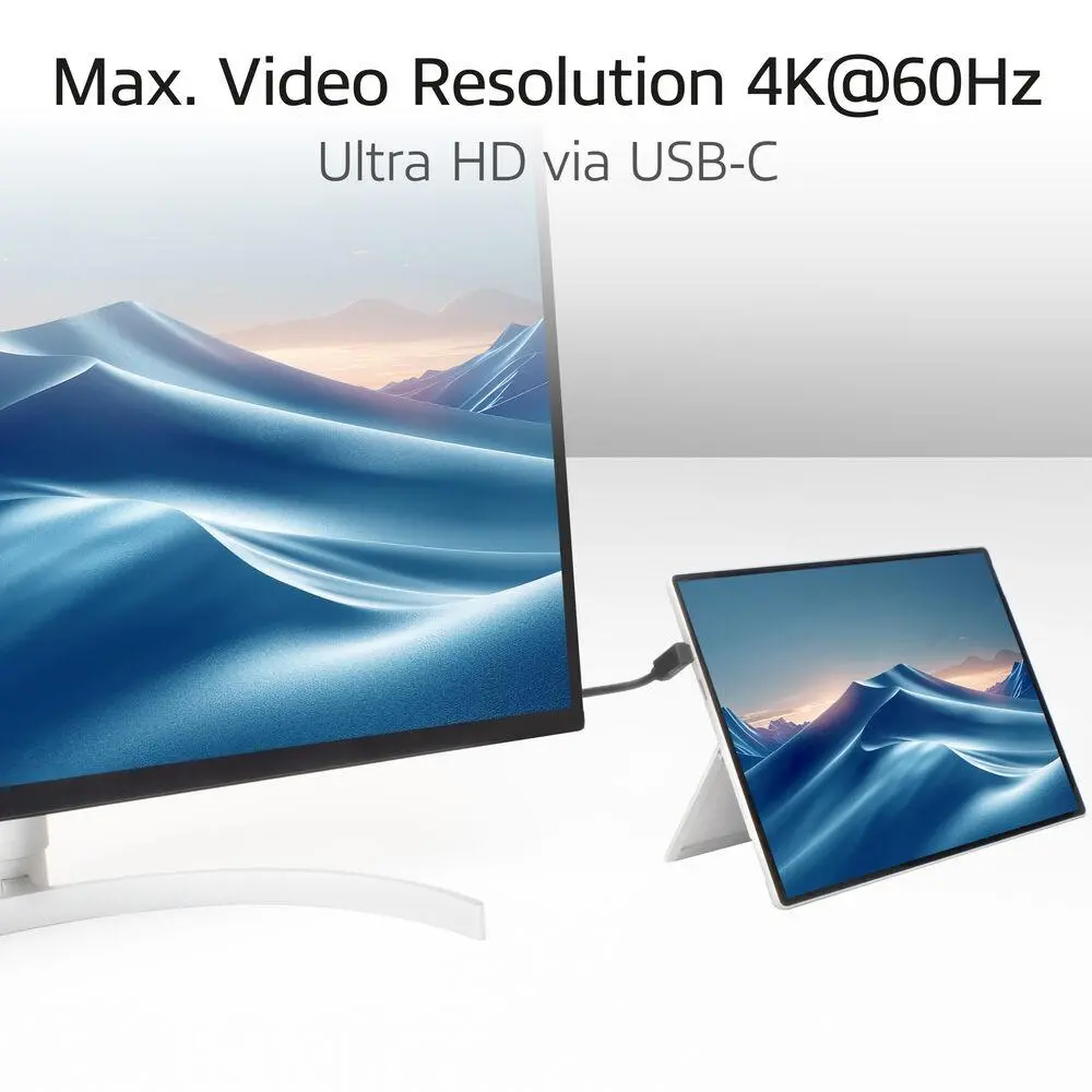 ACT Кабел USB-C 10Gbps, 60W, 1м, конектори на 90° up/down angled - image 4