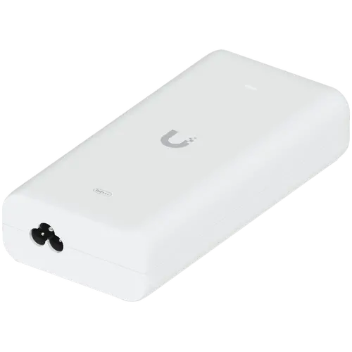 Ubiquiti UniFi 10G PoE+++ Adapter (90W), can power UniFi PoE+++ devices, reduce dependency on PoE switch power, and provide a Multi-Gigabit LAN connection, Contains RJ45 data input, AC cable with earth ground, and PoE+++ output - image 2