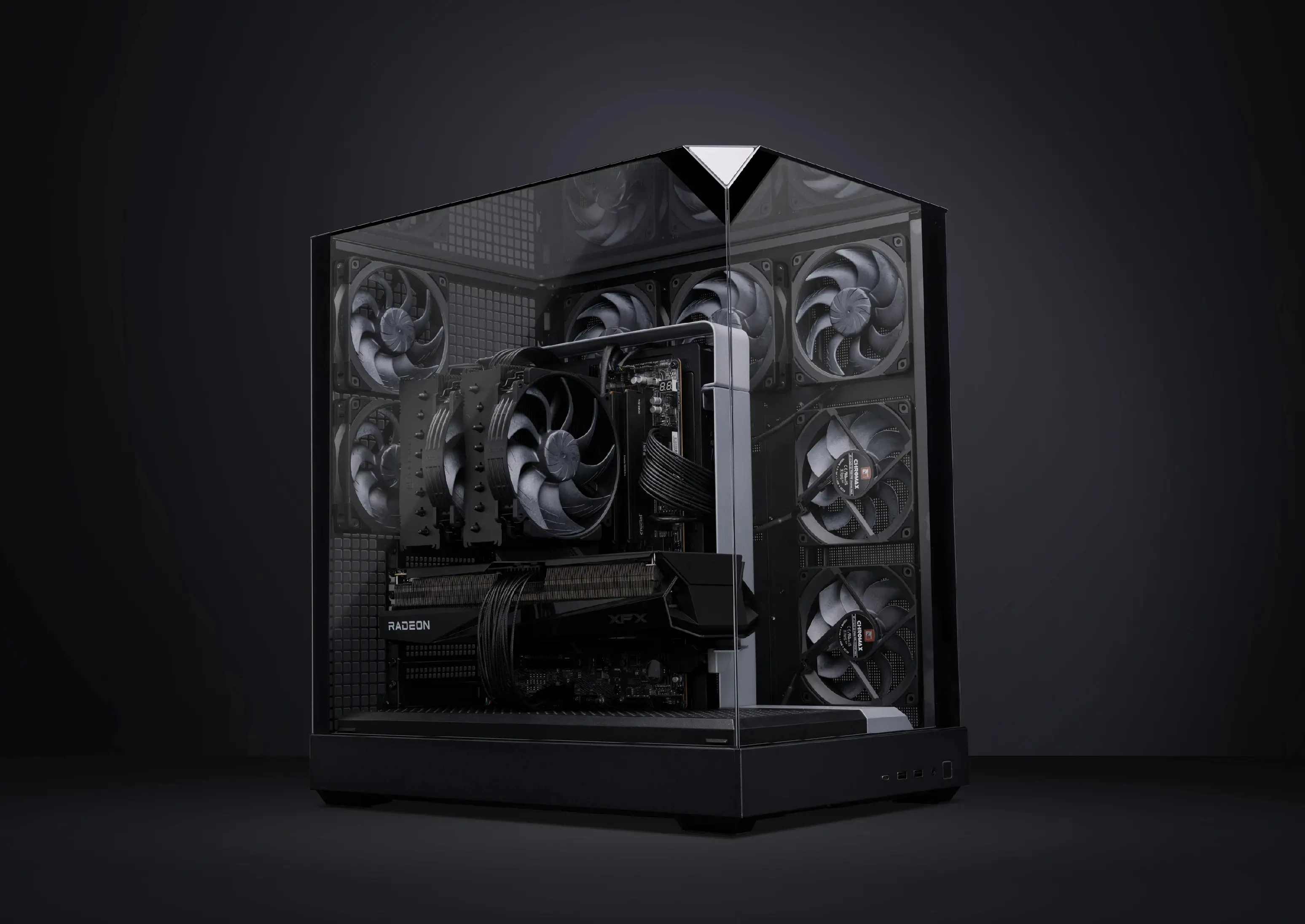 Noctua Вентилатор Fan 120mm NF-A12x25 G2 PWM chromax.black - image 8