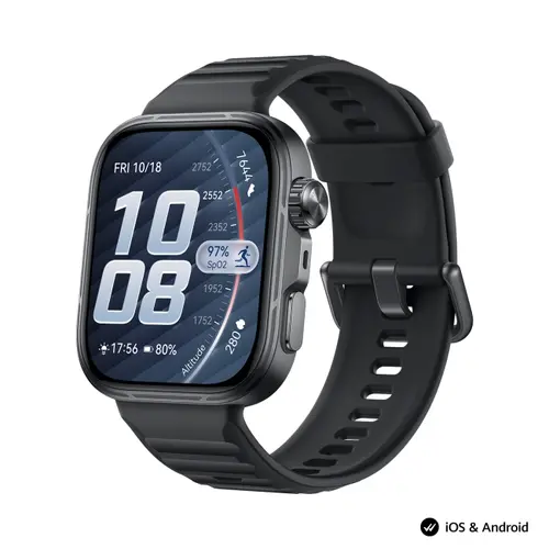 Часовник, Huawei Watch Fit 5 Pro Niki-B29F Black + Huawei Freebuds SE 4 ANC, White - image 1