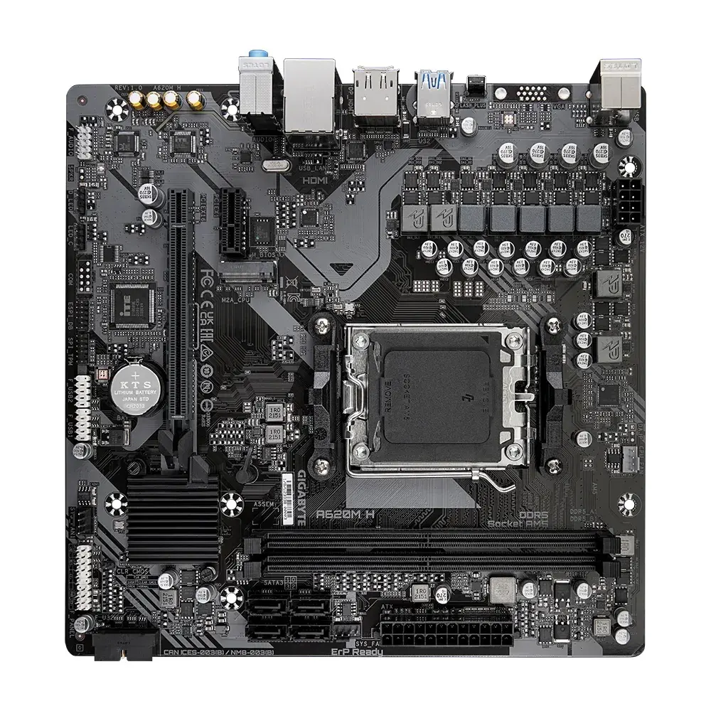 Дънна платка, GIGABYTE GB A620M H / AM5 - image 3