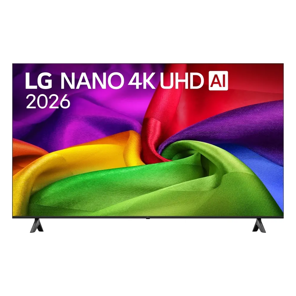 Телевизор, LG 65NU800B3LA, 65" 4K HDR UHD, 3840x2160, DVB-T2/C/S2, AI Alpha 7, HDR 10, webOS 26, ThinQ AI, VRR, ALLM, HGiG, WiFi, Clear Voice, 4K Super Upscaling, Bluetooth 5.3, Hdmi e-ARC , CI, LAN, AirPlay2, AI Sound Pro, Google Cast, 2 Pole stand, Black