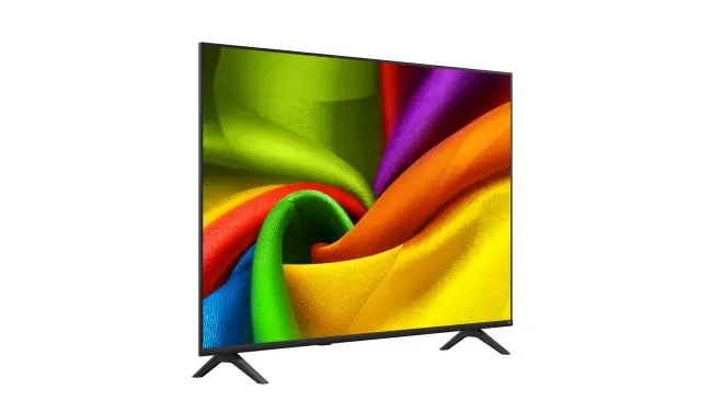 Телевизор, LG 55NU8E0B3LA, 55" 4K HDR UHD, 3840x2160, DVB-T2/C/S2, AI Alpha 7, HDR 10, webOS 26, ThinQ AI, VRR, ALLM, HGiG, WiFi, Clear Voice, 4K Super Upscaling, Bluetooth 5.3, Hdmi e-ARC , CI, LAN, AirPlay2, AI Sound Pro, Google Cast, 2 Pole stand, Black - image 2