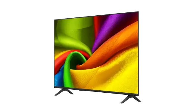 Телевизор, LG 55NU8E0B3LA, 55" 4K HDR UHD, 3840x2160, DVB-T2/C/S2, AI Alpha 7, HDR 10, webOS 26, ThinQ AI, VRR, ALLM, HGiG, WiFi, Clear Voice, 4K Super Upscaling, Bluetooth 5.3, Hdmi e-ARC , CI, LAN, AirPlay2, AI Sound Pro, Google Cast, 2 Pole stand, Black - image 3