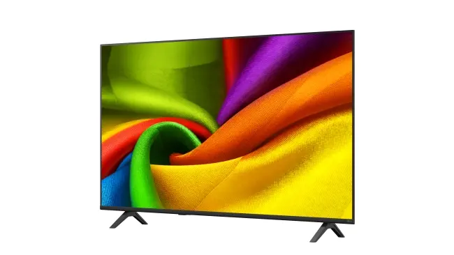 Телевизор, LG 55NU8E0B3LA, 55" 4K HDR UHD, 3840x2160, DVB-T2/C/S2, AI Alpha 7, HDR 10, webOS 26, ThinQ AI, VRR, ALLM, HGiG, WiFi, Clear Voice, 4K Super Upscaling, Bluetooth 5.3, Hdmi e-ARC , CI, LAN, AirPlay2, AI Sound Pro, Google Cast, 2 Pole stand, Black - image 4
