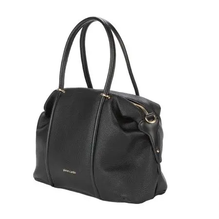 Дамска черна чанта Pierre Cardin - image 1