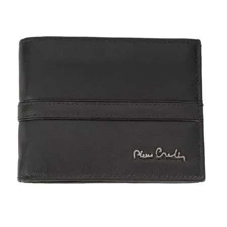 Мъжки черен портфейл PIERRE CARDIN