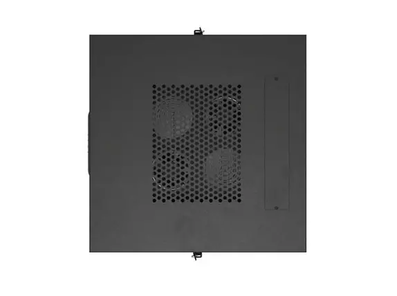 Комуникационен шкаф, Lanberg Rack Cabinet 19" Free-Standing 22U/600X600 (FlAT Pack) With Glass Door LCD Black V2 - image 3