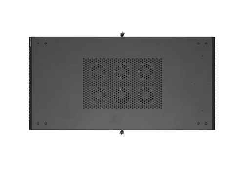 Комуникационен шкаф, Lanberg Rack Cabinet 19" Free-Standing 22U/600X1200 (FlAT Pack) With Mesh Door Black - image 3