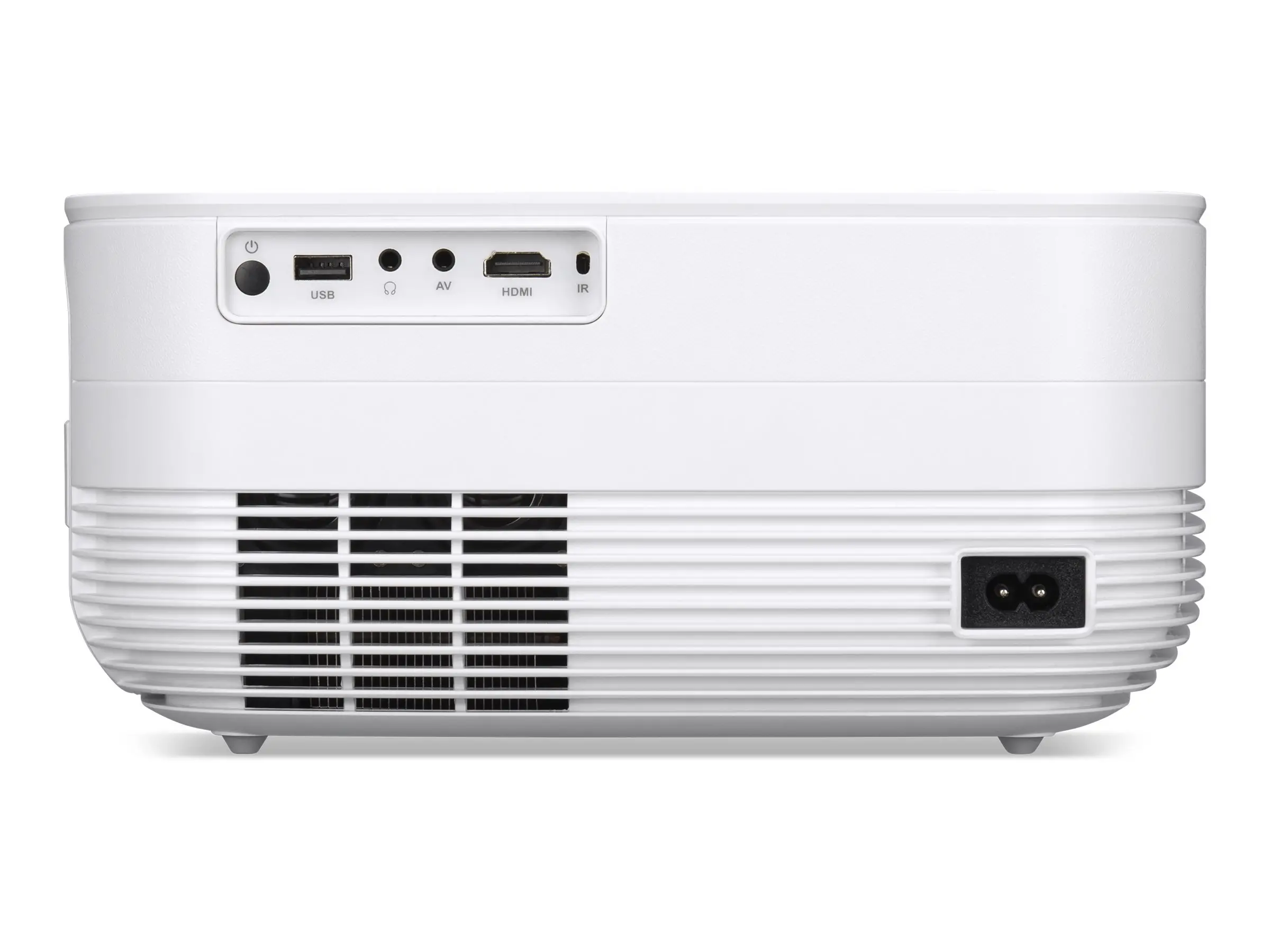 Мултимедиен проектор, AOPEN Projector QF81 (powered by Acer), portable, LCD, FHD (1920x1080), 13 000 LED Lumens (800 ANSI), 1 000:1, 1.1x, HDMI 1.4, DC Out (5V/0.5A), USB (Type A), Speaker 2x5W, PC Audio 3.5mm, BT In/Out, Smart Projector, WiFi Dongle, 2 kg, White, 2Y - image 4