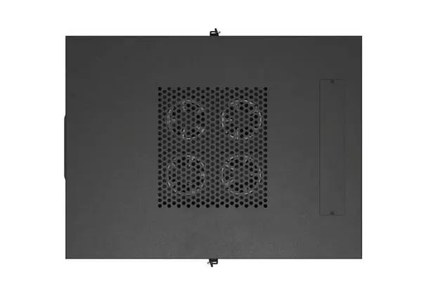 Комуникационен шкаф, Lanberg Rack Cabinet 19" Free-Standing 24U/600X800 (FlAT Pack) With Mesh Door LCD Black V2 - image 3