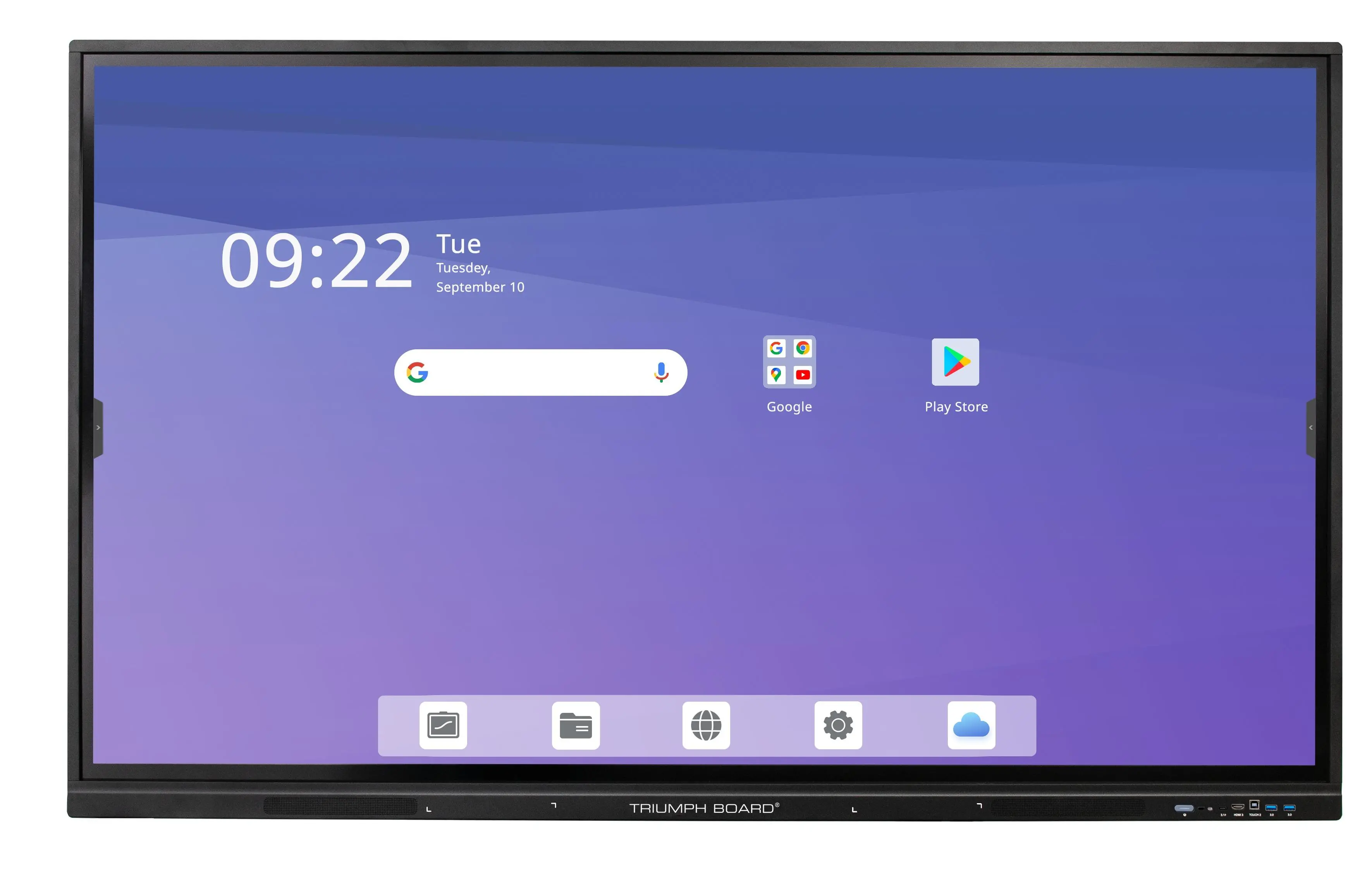 Display interactiv multi-touch TRIUMPH BOARD 86" IFP BLACK G, Android 14