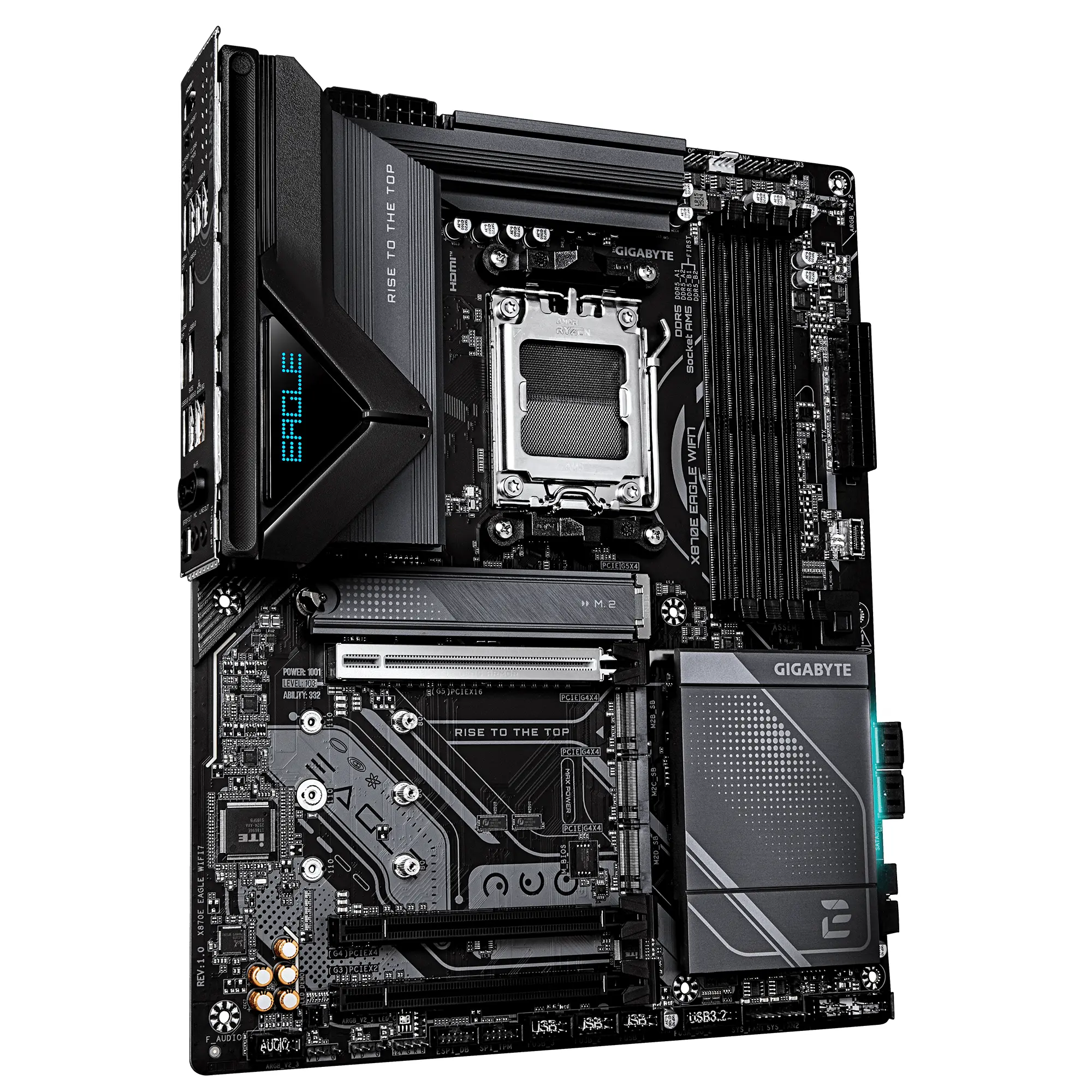 Дънна платка, GIGABYTE GB X870E EAGLE WIFI7 / AM5 - image 1