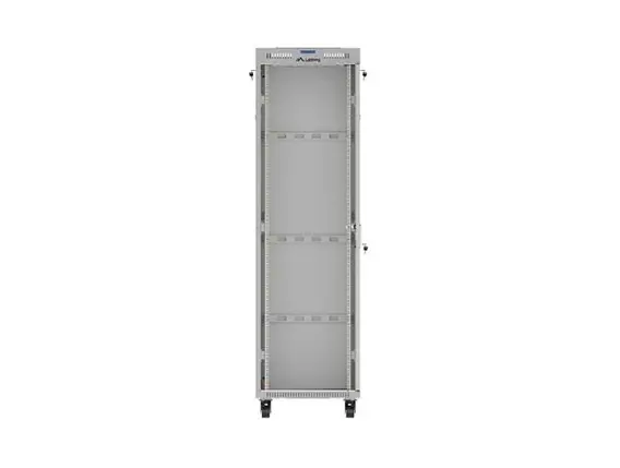 Комуникационен шкаф, Lanberg Rack Cabinet 19" Free-Standing 42U/600X600 (FlAT Pack) With Glass Door LCD Grey V2 - image 6