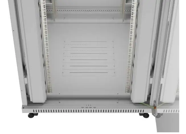 Комуникационен шкаф, Lanberg Rack Cabinet 19" Free-Standing 47U/800X1000 (FlAT Pack) With Glass Door LCD Grey V2 - image 4
