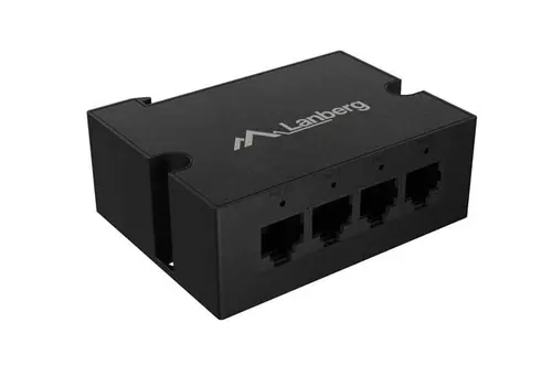 Аксесоар, Lanberg Switch POE Extender DIN-FE4-AT-30W 1 x IN 3 x OUT Fast Ethernet DIN Rail AT 30W Metal Clips Аксесоар, Lanberg Switch POE Extender DIN-FE4-AT-30W 1 x IN 3 x OUT Fast Ethernet DIN Rail AT 30W Metal Clips