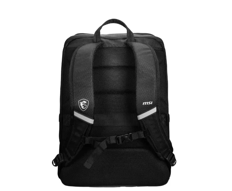 Раница, MSI Titan Gaming Backpack, Water resistant IPX-2, Padded mesh back panel, All laptop up to 18", 51 x 34 x 9cm - image 3