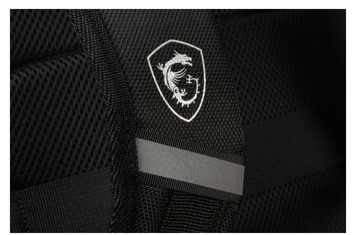 Раница, MSI Titan Gaming Backpack, Water resistant IPX-2, Padded mesh back panel, All laptop up to 18", 51 x 34 x 9cm - image 8