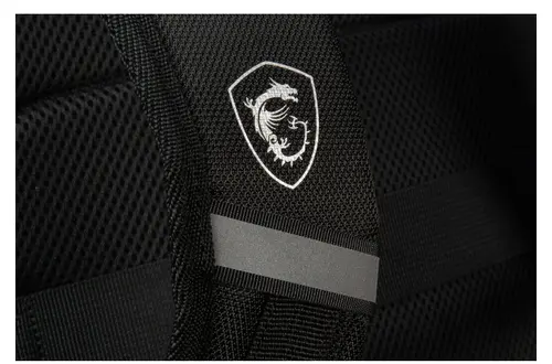 Раница, MSI Titan Gaming Backpack, Water resistant  IPX-2, Padded mesh back panel, All laptop up to 18", 51 x 34 x 9cm - image 8
