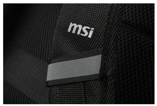 Раница, MSI Titan Gaming Backpack, Water resistant  IPX-2, Padded mesh back panel, All laptop up to 18", 51 x 34 x 9cm - image 9