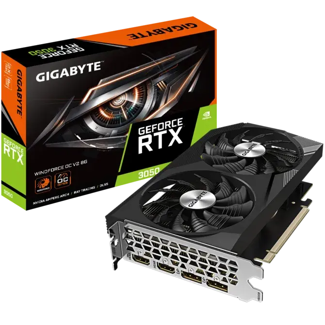 Видео карта, GIGABYTE GB N3050WF2OCV2-8GD - image 6
