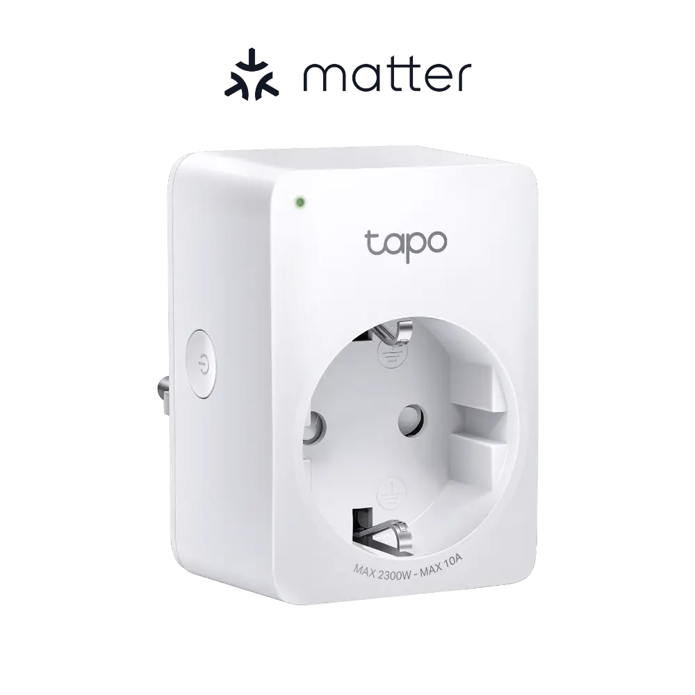 Мини интелигентен Wi-Fi контакт TP-LINK Tapo P100M,2300W