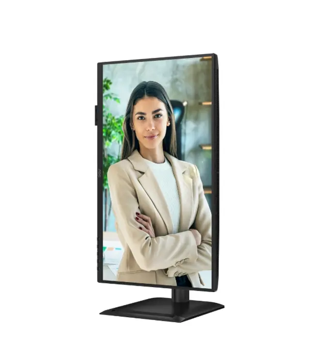 Монитор, AOC 24P4U, 23.8" IPS WLED, 1920x1080@120Hz, 4ms GtG, 300cd m/2, 1500:1, 20M:1, Adaptive Sync, Anti Blue Light, FlickerFree, 2Wx2, Tilt, Height Adjust, Pivot, Swivel, D-SUB, HDMI, DP, USB hub - image 11