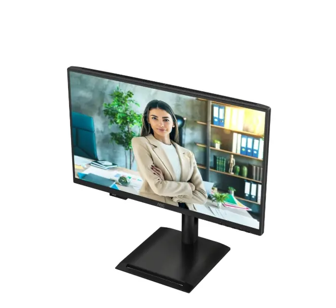 Монитор, AOC 24P4CV, 23.8" IPS WLED, 1920x1080@120Hz, 4ms GtG, 300cd m/2, 1500:1, 50M:1 DCR, Adaptive Sync, FlickerFree, Anti-Blue Light, 2Wx2, Tilt, Height Adjust, Pivot, Swivel, HDMI, DP, USB hub, RJ45 - image 10