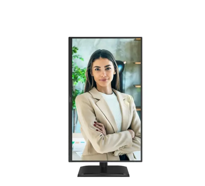 Монитор, AOC 24P4CV, 23.8" IPS WLED, 1920x1080@120Hz, 4ms GtG, 300cd m/2, 1500:1, 50M:1 DCR, Adaptive Sync, FlickerFree, Anti-Blue Light, 2Wx2, Tilt, Height Adjust, Pivot, Swivel, HDMI, DP, USB hub, RJ45 - image 12