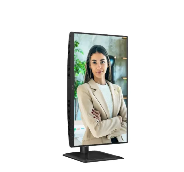Монитор, AOC 24P4CV, 23.8" IPS WLED, 1920x1080@120Hz, 4ms GtG, 300cd m/2, 1500:1, 50M:1 DCR, Adaptive Sync, FlickerFree, Anti-Blue Light, 2Wx2, Tilt, Height Adjust, Pivot, Swivel, HDMI, DP, USB hub, RJ45 - image 13