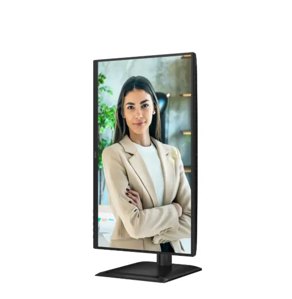 Монитор, AOC 24P4CV, 23.8" IPS WLED, 1920x1080@120Hz, 4ms GtG, 300cd m/2, 1500:1, 50M:1 DCR, Adaptive Sync, FlickerFree, Anti-Blue Light, 2Wx2, Tilt, Height Adjust, Pivot, Swivel, HDMI, DP, USB hub, RJ45 - image 14
