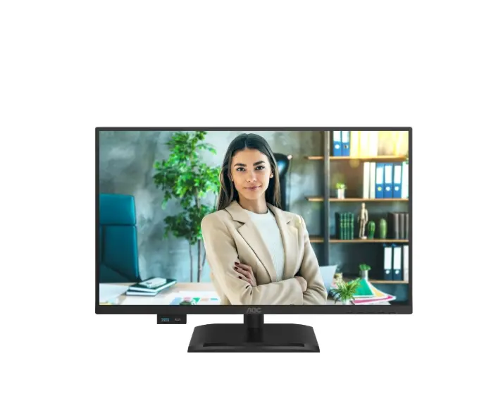 Монитор, AOC 24P4CV, 23.8" IPS WLED, 1920x1080@120Hz, 4ms GtG, 300cd m/2, 1500:1, 50M:1 DCR, Adaptive Sync, FlickerFree, Anti-Blue Light, 2Wx2, Tilt, Height Adjust, Pivot, Swivel, HDMI, DP, USB hub, RJ45 - image 6