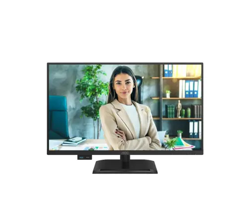 Монитор, AOC 24P4CV, 23.8" IPS WLED, 1920x1080@120Hz, 4ms GtG, 300cd m/2, 1500:1, 50M:1 DCR, Adaptive Sync, FlickerFree, Anti-Blue Light, 2Wx2, Tilt, Height Adjust, Pivot, Swivel, HDMI, DP, USB hub, RJ45 - image 6