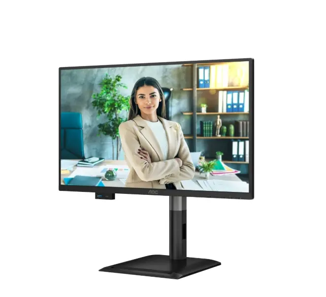 Монитор, AOC 24P4CV, 23.8" IPS WLED, 1920x1080@120Hz, 4ms GtG, 300cd m/2, 1500:1, 50M:1 DCR, Adaptive Sync, FlickerFree, Anti-Blue Light, 2Wx2, Tilt, Height Adjust, Pivot, Swivel, HDMI, DP, USB hub, RJ45 - image 8