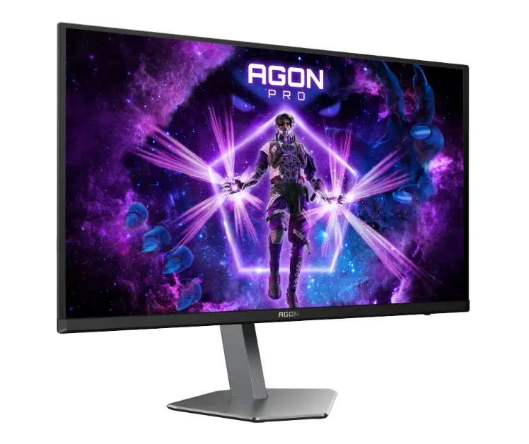 Монитор, AOC AG276QKD2, 26.5" QD-OLED, 2560x1440@500Hz, 0.03ms GtG, 1000cd m/2, 1.5M:1, 80M:1 DCR, Adaptive Sync, Low Blue Light, FlickerFree, 5Wx2, Tilt, Height Adjust, Pivot, Swivel, 2xHDMI, DP, USB hub - image 5