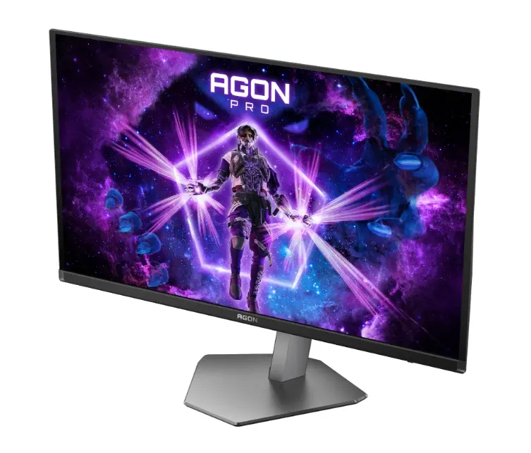 Монитор, AOC AG276QKD2, 26.5" QD-OLED, 2560x1440@500Hz, 0.03ms GtG, 1000cd m/2, 1.5M:1, 80M:1 DCR, Adaptive Sync, Low Blue Light, FlickerFree, 5Wx2, Tilt, Height Adjust, Pivot, Swivel, 2xHDMI, DP, USB hub - image 8