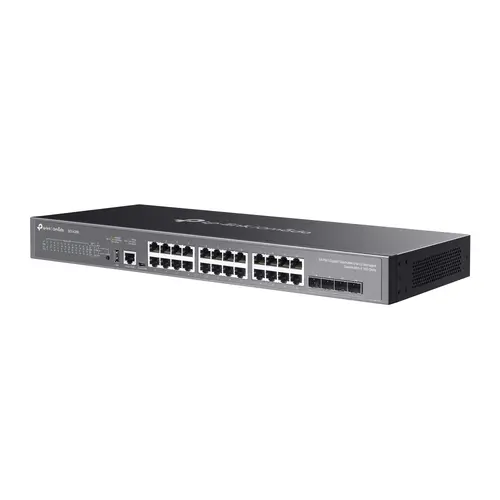 Комутатор TP-LINK SG5428X, Omada,24Gbit порта L3, 4x10GE SFP+ слота - image 2