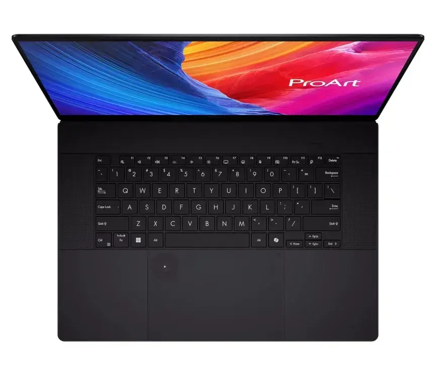 Лаптоп, Asus Pro Art P16,H7606WP-SR254X,AMD Ryzen AI 9 HX 370 2.0GHz (36MB Cache, up to 5.1GHz, 12 cores, 24 Threads) up to 50TOPS ,16 OLED WQXGA+(2880X1800)16:10 Bend+500nits(HDR) Glare DCI-P3:100% ,Touch screen,120 mHZ , 64 GB LPDDR5X, 2TB PCIE G4 SSD, RTX 50 - image 1