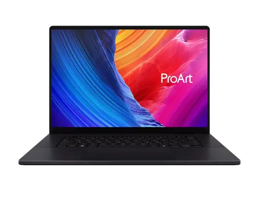 Лаптоп, Asus Pro Art P16,H7606WP-SR254X,AMD Ryzen AI 9 HX 370  2.0GHz (36MB Cache, up to 5.1GHz, 12 cores, 24 Threads) up to 50TOPS ,16 OLED WQXGA+(2880X1800)16:10 Bend+500nits(HDR) Glare DCI-P3:100% ,Touch screen,120 mHZ , 64 GB LPDDR5X, 2TB PCIE G4 SSD, RTX 50