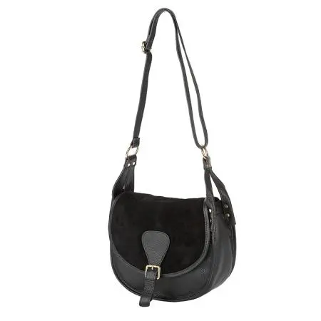 Дамска черна чанта - image 1