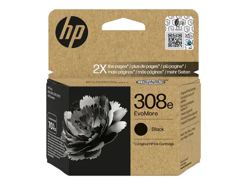 HP 308e EvoMore Μαύρο Original Γνήσιο μελάνι - 1