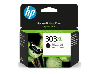 HP 303XL Μαύρο Αυθεντικό Δοχείο Μελανιού Υψηλής Απόδοσης