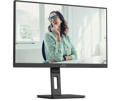 Монитор, AOC Q27P3CV, 27" IPS WLED, 2560x1440@100Hz, 4ms GtG, 350cd m/2, 1000:1, DCR 50M:1, Adaptive Sync, FlickerFree,Low Blue Light, 2Wx2, Tilt, Height Adjust, Pivot, Swivel, 2xHDMI, DP, USB hub, RJ45 - image 2