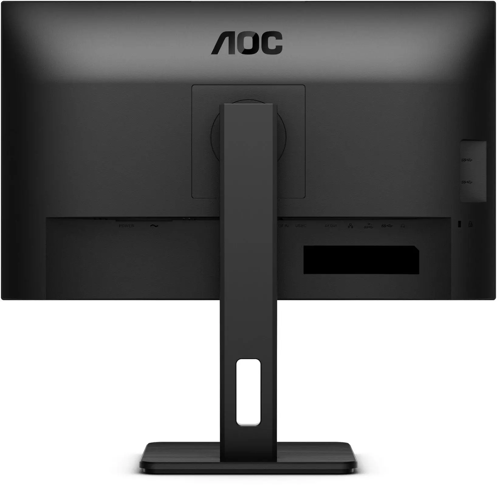 Монитор, AOC Q27P3CV, 27" IPS WLED, 2560x1440@100Hz, 4ms GtG, 350cd m/2, 1000:1, DCR 50M:1, Adaptive Sync, FlickerFree,Low Blue Light, 2Wx2, Tilt, Height Adjust, Pivot, Swivel, 2xHDMI, DP, USB hub, RJ45 - image 4